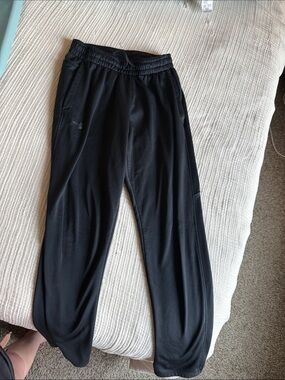 Under Armour Black Men's Athletic Jogger Pants with Drawstring